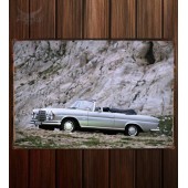 Металлическая табличка Mercedes-Benz S-Klasse Cabriolet (W111-112)1137